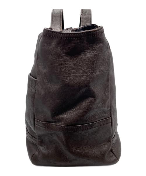 Vivienne Westwood（ヴィヴィアンウエストウッド）Vivienne Westwood (ヴィヴィアンウエストウッド) Vivienne Westwood ヴィヴィアンウエストウッド アセットレザー 2WAY ボストンバッグ ブラウンの古着・服飾アイテム