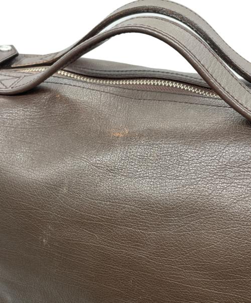 Vivienne Westwood（ヴィヴィアンウエストウッド）Vivienne Westwood (ヴィヴィアンウエストウッド) Vivienne Westwood ヴィヴィアンウエストウッド アセットレザー 2WAY ボストンバッグ ブラウンの古着・服飾アイテム