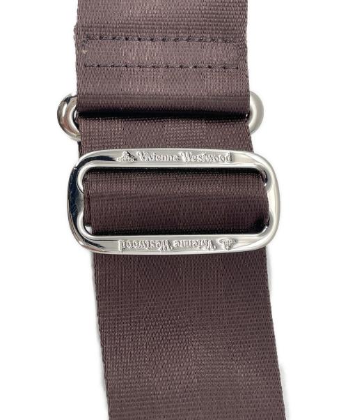 Vivienne Westwood（ヴィヴィアンウエストウッド）Vivienne Westwood (ヴィヴィアンウエストウッド) Vivienne Westwood ヴィヴィアンウエストウッド アセットレザー 2WAY ボストンバッグ ブラウンの古着・服飾アイテム