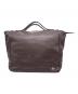 Vivienne Westwood (ヴィヴィアンウエストウッド) Vivienne Westwood ヴィヴィアンウエストウッド アセットレザー 2WAY ボストンバッグ ブラウン：13000円