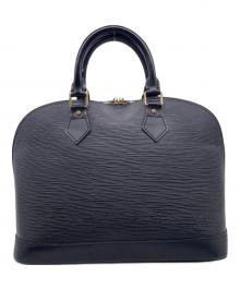 LOUIS VUITTON（ルイ ヴィトン）の古着「LOUIS VUITTON ルイ ヴィトン エピ アルマPM M52142 ハンドバッグ」｜ネイビー