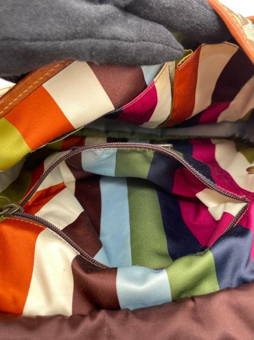 COACH（コーチ）COACH (コーチ) COACH コーチ 65周年記念 レガシー シグネチャー フラップ ショルダーバッグ  ベージュの古着・服飾アイテム