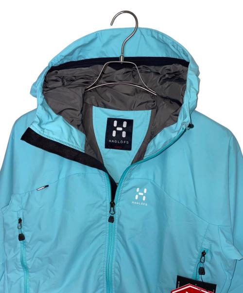 HAGLOFS（ホグロフス）HAGLOFS (ホグロフス) HAGLOFS ホグロフス Sirocco Q Jacket シロッコ Q ジャケット ナイロンジャケット マウンテンパーカー シェル スカイブルー サイズ:S 未使用品の古着・服飾アイテム