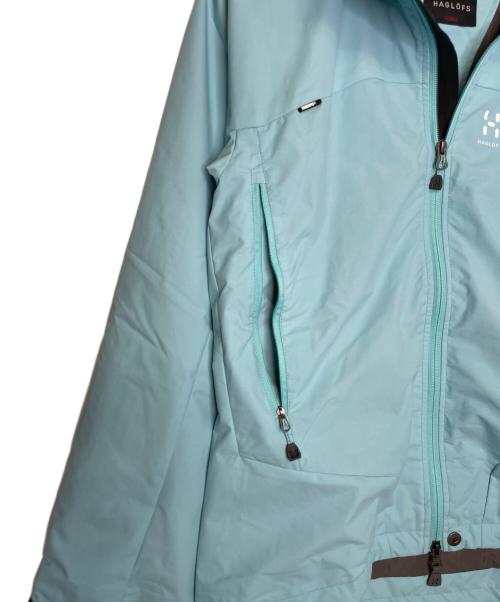 HAGLOFS（ホグロフス）HAGLOFS (ホグロフス) HAGLOFS ホグロフス Sirocco Q Jacket シロッコ Q ジャケット ナイロンジャケット マウンテンパーカー シェル スカイブルー サイズ:S 未使用品の古着・服飾アイテム