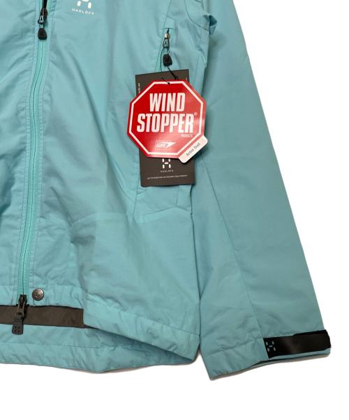 HAGLOFS（ホグロフス）HAGLOFS (ホグロフス) HAGLOFS ホグロフス Sirocco Q Jacket シロッコ Q ジャケット ナイロンジャケット マウンテンパーカー シェル スカイブルー サイズ:S 未使用品の古着・服飾アイテム