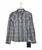 ARC'TERYXアークテリクス）の古着「ARC'TERYX アークテリクス Melodie LS Women's 廃番 長袖シャツ チェックシャツ」｜グレー