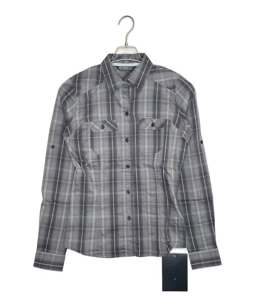 ARC'TERYX（アークテリクス）ARC'TERYX (アークテリクス) ARC'TERYX アークテリクス Melodie LS Women's 廃番 長袖シャツ チェックシャツ グレー サイズ:S 未使用品の古着・服飾アイテム