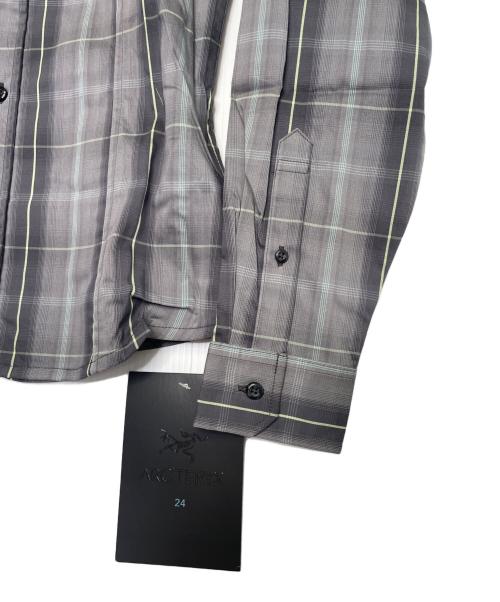 ARC'TERYX（アークテリクス）ARC'TERYX (アークテリクス) ARC'TERYX アークテリクス Melodie LS Women's 廃番 長袖シャツ チェックシャツ グレー サイズ:S 未使用品の古着・服飾アイテム