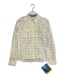 ARC'TERYX（アークテリクス）の古着「ARC'TERYX アークテリクス Melodie LS Women's 廃番 長袖シャツ チェックシャツ」｜ベージュ