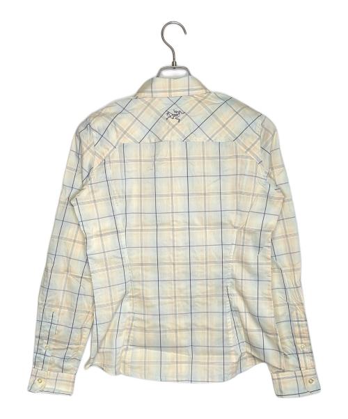 ARC'TERYX（アークテリクス）ARC'TERYX (アークテリクス) ARC'TERYX アークテリクス Melodie LS Women's 廃番 長袖シャツ チェックシャツ ベージュ サイズ:M 未使用品の古着・服飾アイテム