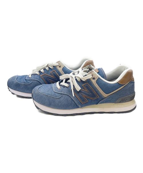 NEW BALANCE（ニューバランス）NEW BALANCE (ニューバランス) DENIM PACK デニムパック　ローカットスニーカー インディゴ サイズ:26.5cmの古着・服飾アイテム