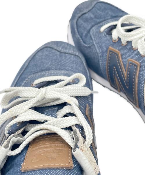 NEW BALANCE（ニューバランス）NEW BALANCE (ニューバランス) DENIM PACK デニムパック　ローカットスニーカー インディゴ サイズ:26.5cmの古着・服飾アイテム