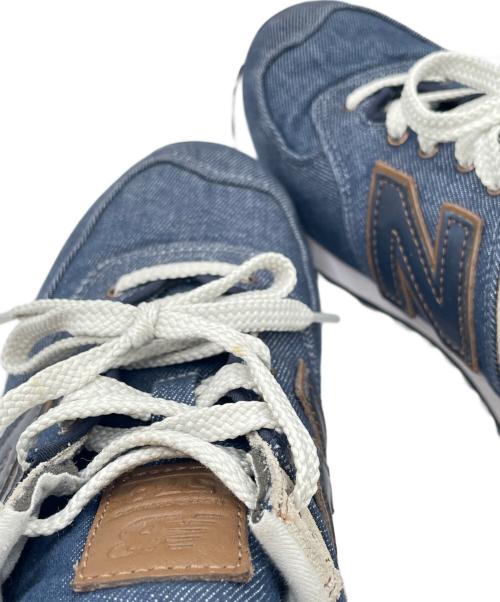 NEW BALANCE（ニューバランス）NEW BALANCE (ニューバランス) DENIM PACK デニムパック　ローカットスニーカー インディゴ サイズ:26.5cmの古着・服飾アイテム