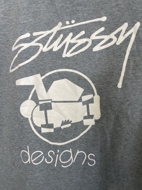 stussy（ステューシー）stussy (ステューシー) stussy ステューシー ノースリーブパーカー 金タグ グレー サイズ:XLの古着・服飾アイテム
