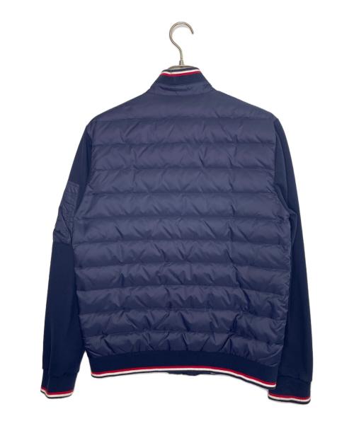 POLO RALPH LAUREN（ポロ・ラルフローレン）POLO RALPH LAUREN (ポロ・ラルフローレン) ダウン パネル ダブルニット ジャケット ハイブリット 切り替え ジャケット ネイビー サイズ:Sの古着・服飾アイテム