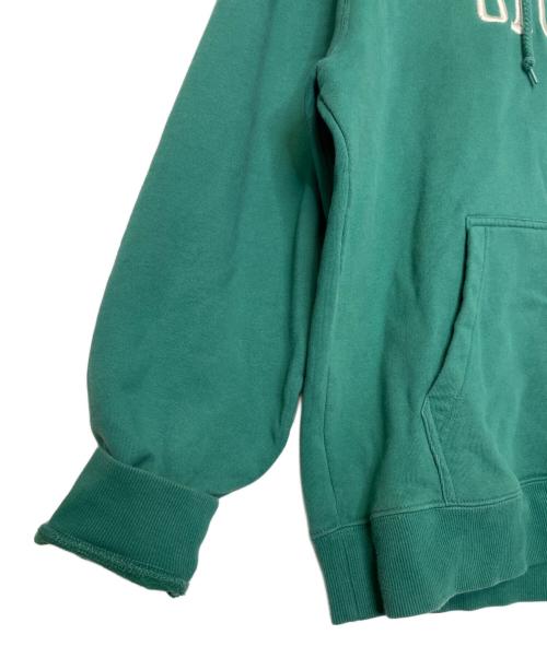 stussy（ステューシー）stussy (ステューシー) STUSSY ステューシー Circle C Applique パーカー 白タグ グリーン サイズ:Lの古着・服飾アイテム