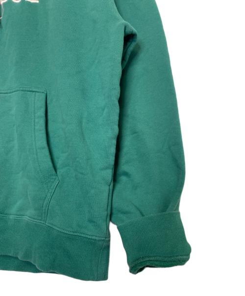 stussy（ステューシー）stussy (ステューシー) STUSSY ステューシー Circle C Applique パーカー 白タグ グリーン サイズ:Lの古着・服飾アイテム