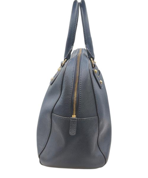 MICHAEL KORS（マイケルコース）MICHAEL KORS (マイケルコース) 2WAYショルダーバッグ ネイビーの古着・服飾アイテム