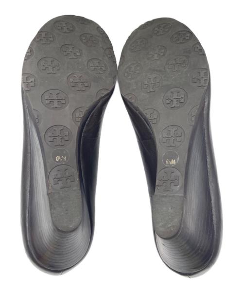 TORY BURCH（トリーバーチ）TORY BURCH (トリーバーチ) Tory Burch ブラウン レザーパンプス ブラウン サイズ:Mの古着・服飾アイテム