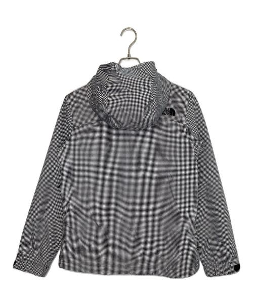 THE NORTH FACE（ザ ノース フェイス）THE NORTH FACE THE NORTH FACE ノースフェイス NOVELTY SCOOP JACKET ノベルティ スクープ ジャケット ナイロンジャケット ギンガムチェック ブラック×ホワイト サイズ:Lの古着・服飾アイテム