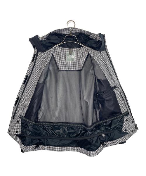 THE NORTH FACE（ザ ノース フェイス）THE NORTH FACE THE NORTH FACE ノースフェイス NOVELTY SCOOP JACKET ノベルティ スクープ ジャケット ナイロンジャケット ギンガムチェック ブラック×ホワイト サイズ:Lの古着・服飾アイテム