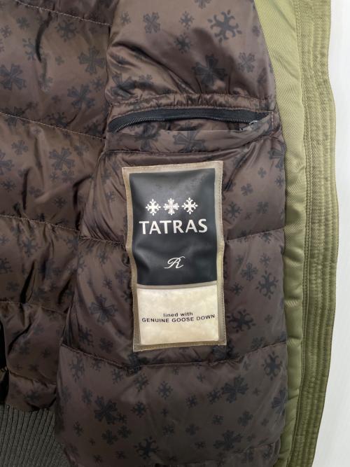 TATRAS（タトラス）TATRAS (タトラス) TATRAS タトラス ERRO エロ ダウン入り MA-1 ジャケット カーキ サイズ:03の古着・服飾アイテム