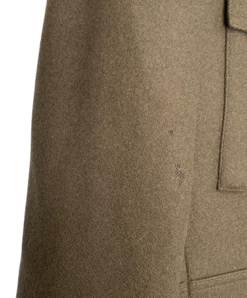 BURBERRY BLACK LABEL（バーバリーブラックレーベル）BURBERRY BLACK LABEL (バーバリーブラックレーベル) BURBERRY BLACK LABEL メルトン ナポレオンコート ハーフコート ブラウン サイズ:Lの古着・服飾アイテム