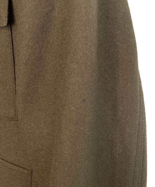 BURBERRY BLACK LABEL（バーバリーブラックレーベル）BURBERRY BLACK LABEL (バーバリーブラックレーベル) BURBERRY BLACK LABEL メルトン ナポレオンコート ハーフコート ブラウン サイズ:Lの古着・服飾アイテム