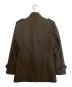 BURBERRY BLACK LABEL (バーバリーブラックレーベル) BURBERRY BLACK LABEL メルトン ナポレオンコート ハーフコート ブラウン サイズ:L：18000円