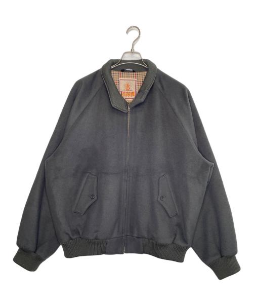 BARACUTA（バラクータ）BARACUTA (バラクータ) BARACUTA バラクータ G9 カシミヤ混 スイングトップ ハリントンジャケット カーキ サイズ:4Lの古着・服飾アイテム