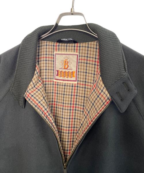 BARACUTA（バラクータ）BARACUTA (バラクータ) BARACUTA バラクータ G9 カシミヤ混 スイングトップ ハリントンジャケット カーキ サイズ:4Lの古着・服飾アイテム