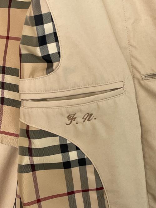 BURBERRY LONDON（バーバリーロンドン）BURBERRY LONDON (バーバリーロンドン) BURBERRY LONDON バーバリーロンドン ステンカラーコート 裏ノバチェック ベージュ サイズ:Lの古着・服飾アイテム