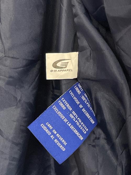 MLB（エムエルビー）MLB (エムエルビー) GENUINE MERCHANDISE (ジェニュイン マーチャンダイズ) MLB TAMPA BAY RAYS タンパ ベイ レイズ ナイロンジャケット ブルー サイズ:XLの古着・服飾アイテム