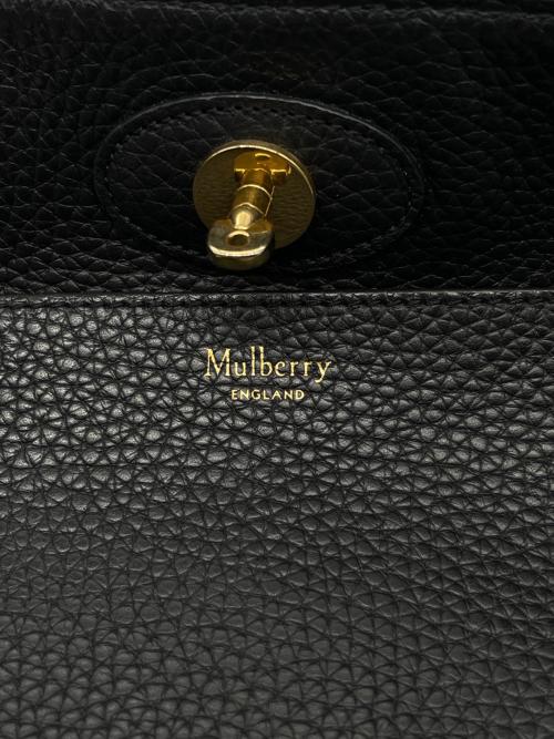 MULBERRY（マルベリー）MULBERRY (マルベリー) MULBERRY マルベリー ノースサウス ベイズウォーター トートバッグ ブラックの古着・服飾アイテム