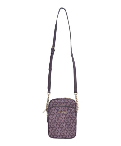 MICHAEL KORS（マイケルコース）MICHAEL KORS (マイケルコース) ショルダーバッグ パープルの古着・服飾アイテム