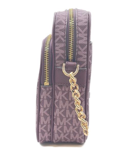 MICHAEL KORS（マイケルコース）MICHAEL KORS (マイケルコース) ショルダーバッグ パープルの古着・服飾アイテム