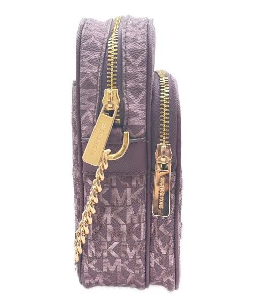 MICHAEL KORS（マイケルコース）MICHAEL KORS (マイケルコース) ショルダーバッグ パープルの古着・服飾アイテム