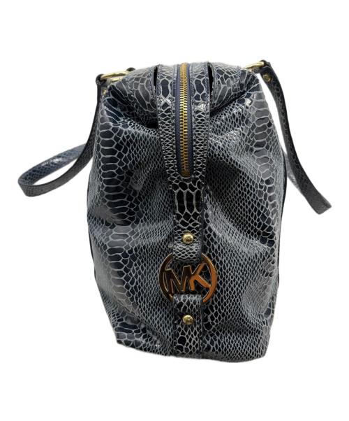 MICHAEL KORS（マイケルコース）MICHAEL KORS (マイケルコース) トートバッグ ネイビーの古着・服飾アイテム