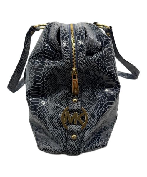 MICHAEL KORS（マイケルコース）MICHAEL KORS (マイケルコース) トートバッグ ネイビーの古着・服飾アイテム