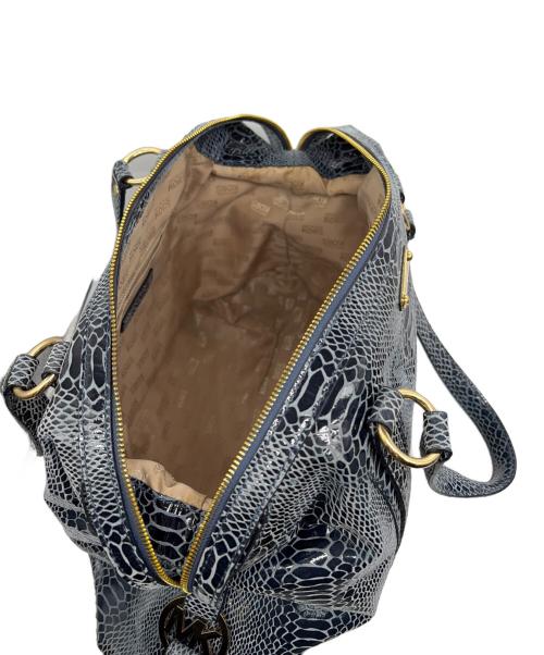 MICHAEL KORS（マイケルコース）MICHAEL KORS (マイケルコース) トートバッグ ネイビーの古着・服飾アイテム