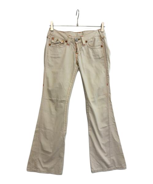 TRUE RELIGION（トゥルー レリジョン）TRUE RELIGION (トゥルー レリジョン) パンツ ホワイト サイズ:W25の古着・服飾アイテム