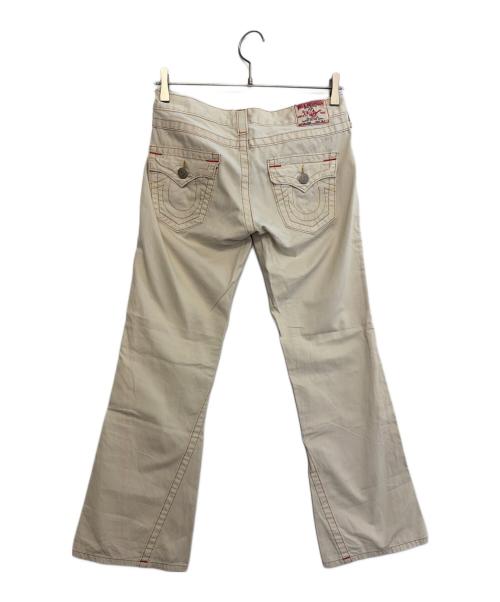TRUE RELIGION（トゥルー レリジョン）TRUE RELIGION (トゥルー レリジョン) パンツ ホワイト サイズ:W25の古着・服飾アイテム