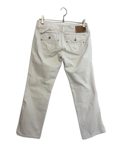 DIESEL（ディーゼル）DIESEL (ディーゼル) パンツ ホワイト サイズ:W27の古着・服飾アイテム