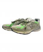 NEW BALANCE×Pattaニューバランス×パタ）の古着「M990 PP3」｜グリーン×グレー