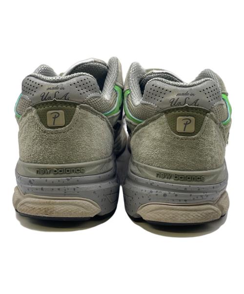NEW BALANCE（ニューバランス）NEW BALANCE (ニューバランス) Patta (パタ) M990 PP3 グリーン×グレー サイズ:27.5の古着・服飾アイテム