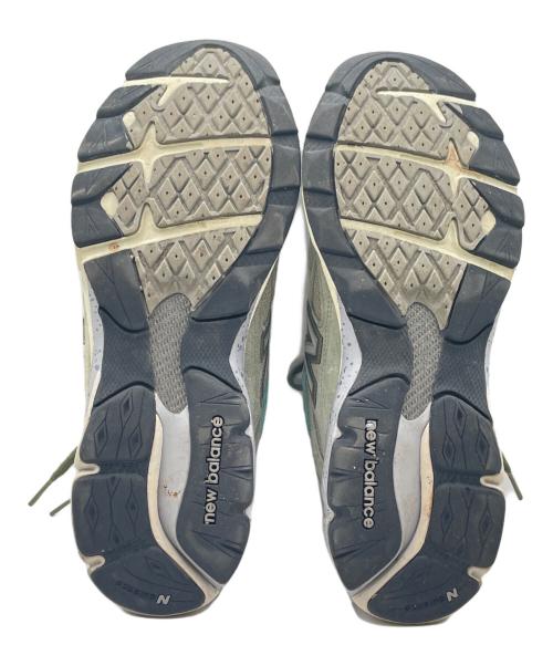 NEW BALANCE（ニューバランス）NEW BALANCE (ニューバランス) Patta (パタ) M990 PP3 グリーン×グレー サイズ:27.5の古着・服飾アイテム