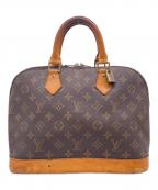 LOUIS VUITTONルイ ヴィトン）の古着「LOUIS VUITTON ルイ ヴィトン M51130 アルマ PM 旧型 モノグラム ハンドバッグ 」｜ブラウン