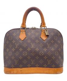 LOUIS VUITTON（ルイ ヴィトン）の古着「LOUIS VUITTON ルイ ヴィトン M51130 アルマ PM 旧型 モノグラム ハンドバッグ 」｜ブラウン