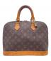 LOUIS VUITTON（ルイ ヴィトン）の古着「LOUIS VUITTON ルイ ヴィトン M51130 アルマ PM 旧型 モノグラム ハンドバッグ 」｜ブラウン