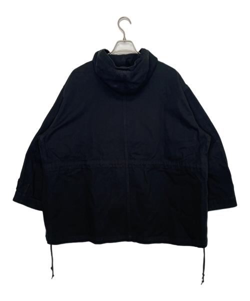 ARMY TWILL（アーミーツイル）ARMY TWILL (アーミーツイル) BEAUTY&YOUTH (ビューティーアンドユース) ARMY TWILL アーミーツイル BEAUTY&YOUTH別注 ミリタリーフードコート ブラック インディゴ サイズ:FREEの古着・服飾アイテム